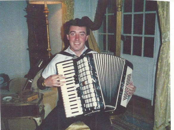 Gerry at the bar for Rickey